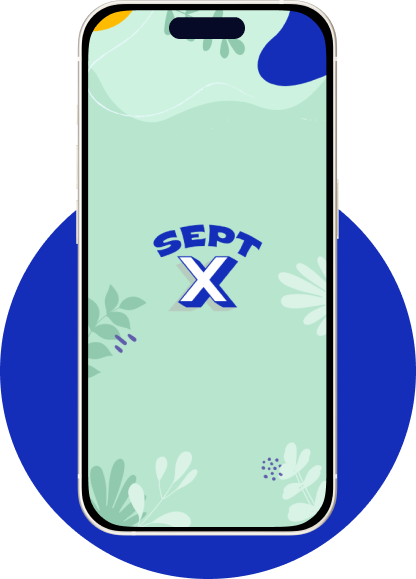 Ecran de l'application
